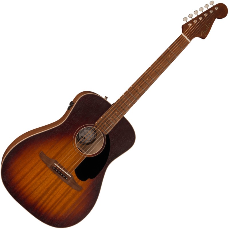 【～4/12 P5倍or10倍!(対象外あり)】Fender Malibu Special, Pau Ferro Fingerboard, Black Pickguard, Honey Burst エレアコ フェンダー