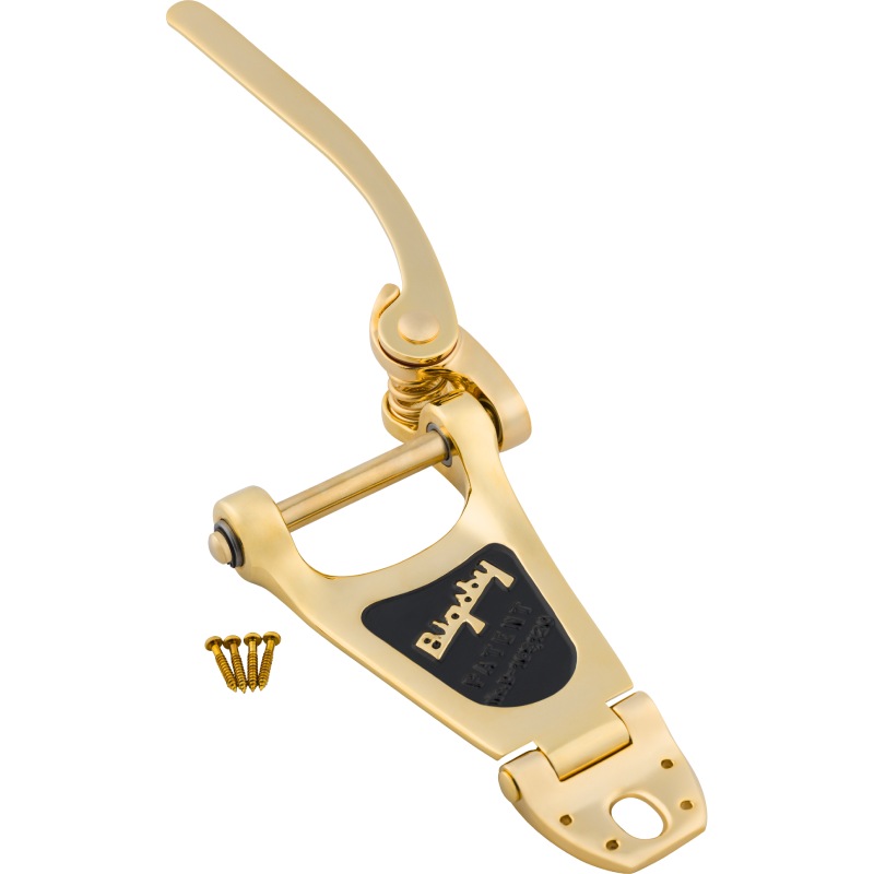 【マラソン限定♪エントリーで全商品P10倍!!】Bigsby B3G Vibrato Tailpiece, Gold〈ビグスビー〉｜楽器de元気