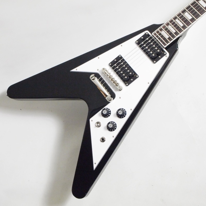 【レリック】フライングV EDWARDS（パーツあり） Edwards E-FV-LTD Flying V Type Vintage White Electric Guitar