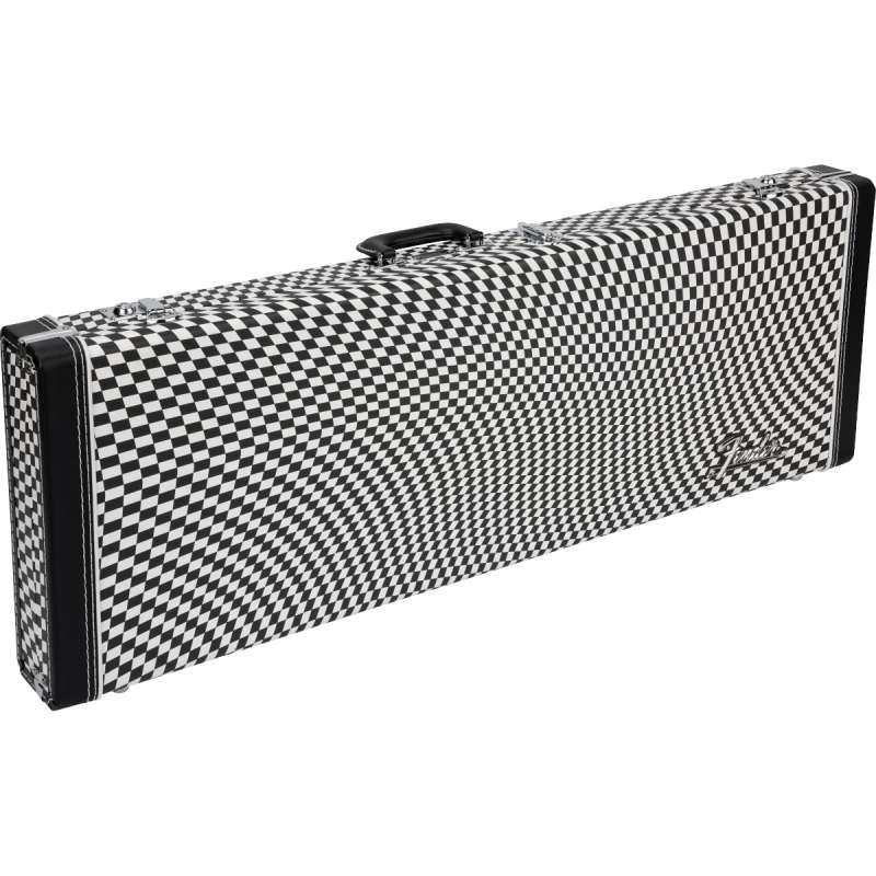 【4/15～20 P5倍or10倍!(対象外あり)】Fender Classic Series Case, Strat/Tele, Wavy Checkerboard ハードケース フェンダー