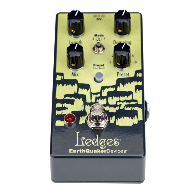 【4/15～20 P5倍or10倍!(対象外あり)】EarthQuaker Devices Ledges Tri-Dimensional Reverberation Machine リバーブ〈アースクエイカーデバイセス〉