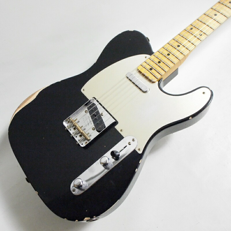 【マラソン限定♪エントリーで全商品P10倍!!】Fender Custom Shop S23 Limited Edition '53 Telecaster Relic Aged Black〈S/N R136579 3.44kg〉|楽器de元気