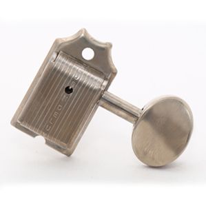 【4/5～9 P5倍or10倍!(対象外あり)】KLUSON 6 in line/MB/Nickel/AGING ギターペグ〈クルーソン〉