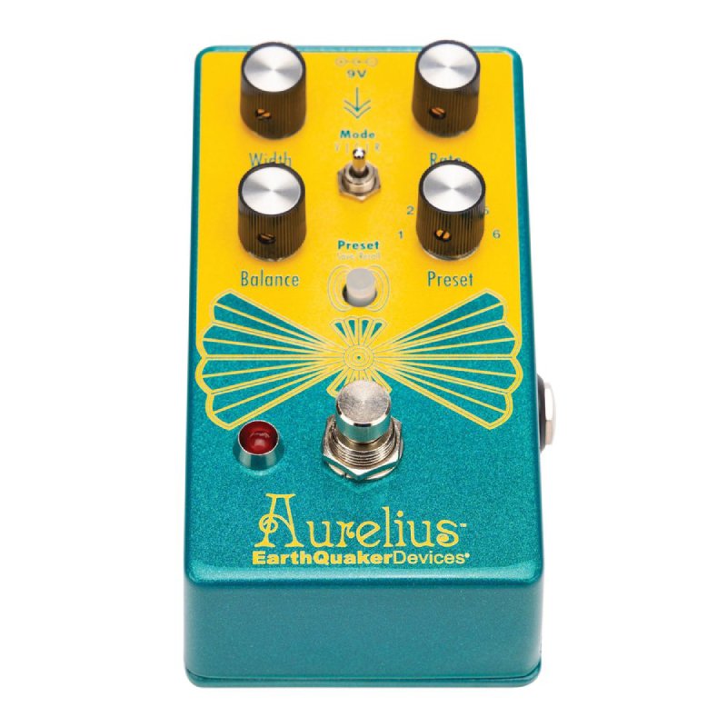 【マラソン限定♪エントリーで全商品P10倍!!】EarthQuaker Devices Aurelius コーラス〈アースクエイカーデバイセス〉｜楽器de元気