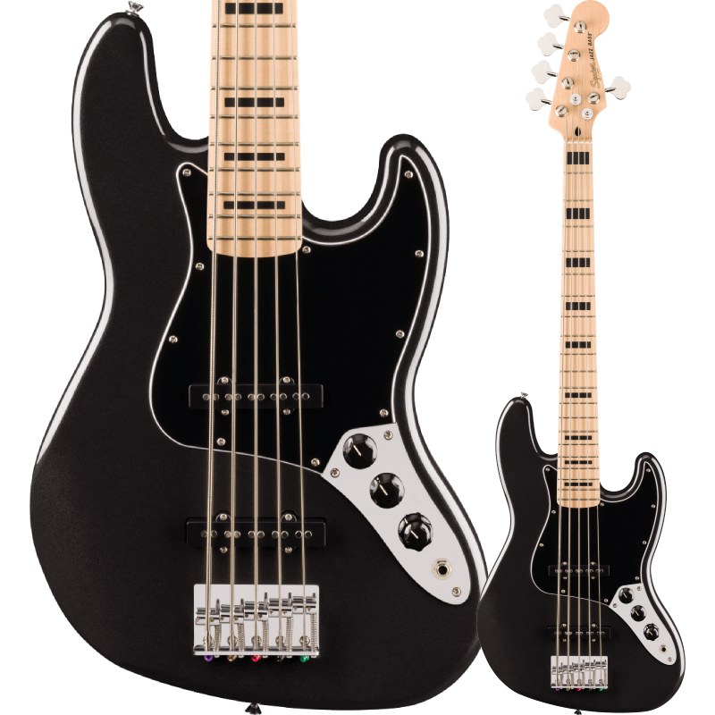 楽天市場】Squier Deluxe Jazz Bass Active V BLK 新品 5弦ベース[スク