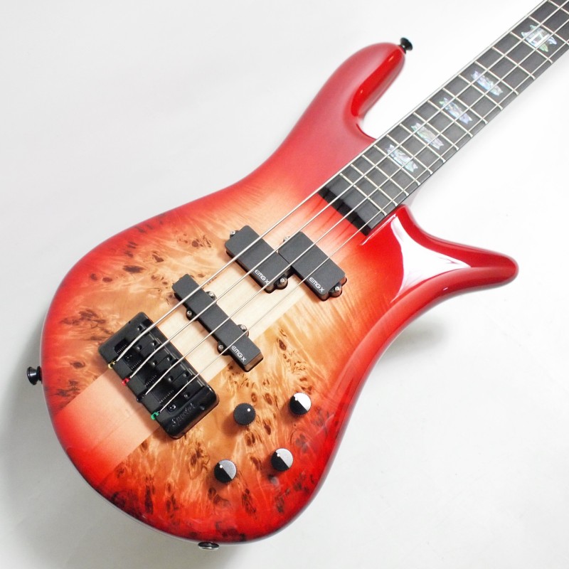 【4/5～9 P5倍or10倍!(対象外あり)】SPECTOR Euro Series Euro 4 CST Natural Red Burst Gloss エレキベース〈スペクター 3.68kg〉