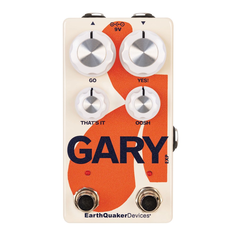 【マラソン限定♪エントリーで全商品P10倍!!】EarthQuaker Devices Gary(ゲイリー) ギターエフェクター ファズ+オーバードライブ 〈アースクエイカーデバイセス〉|楽器de元気
