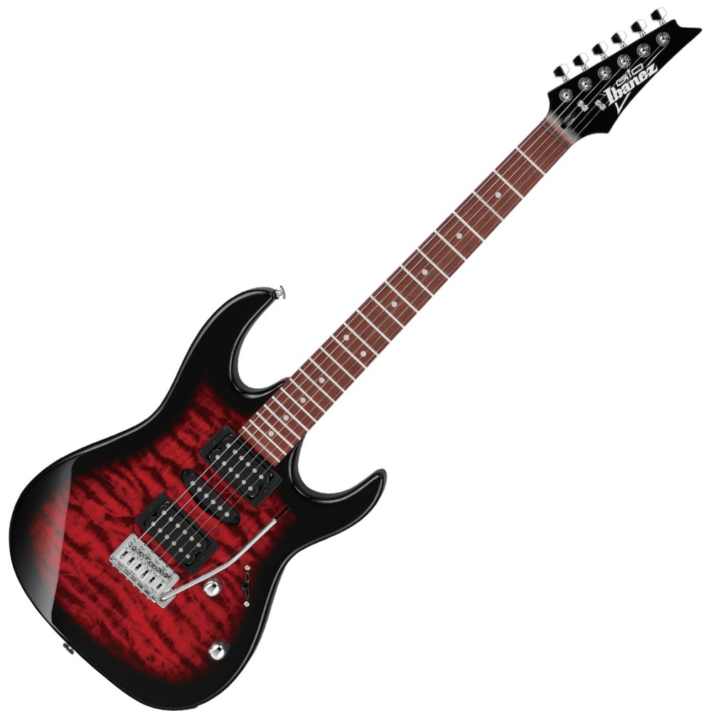 Ibanez GIO GRX70QA-TRB エレキギター アイバニーズ|楽器de元気