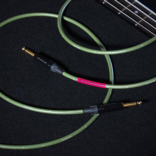 【4/15～20 P5倍or10倍!(対象外あり)】KAMINARI K-BC2-5LS Electric Bass Cable 2（5mストレート×Lプラグ）〈神鳴/カミナリ〉