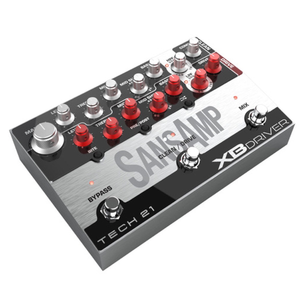【マラソン限定♪エントリーで全商品P10倍!!】TECH21 XB DRIVER ベース用DI〈サンズアンプ〉|楽器de元気