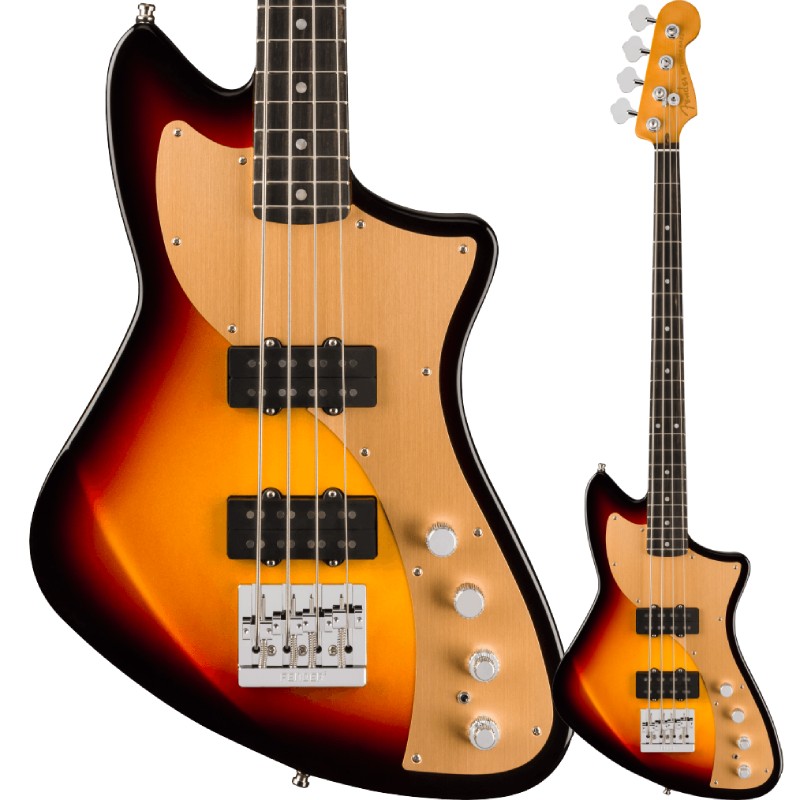 【4/5～9 P5倍or10倍!(対象外あり)】Fender American Ultra II Meteora Bass, Ebony Fingerboard,Ultraburst〈フェンダーUSA〉