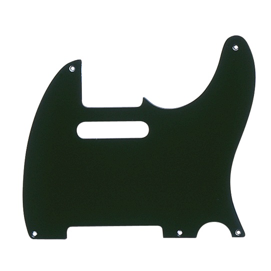 【4/5～9 P5倍or10倍!(対象外あり)】Fender Pickguard, Telecaster, 5-Hole Mount, Black, 1-Ply ピックガード フェンダー