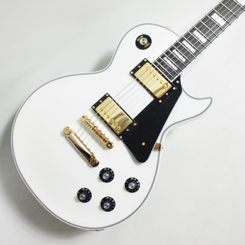 EDWARDS レスポールカスタム　ギター　ホワイト　ハードケース付き 楽天市場】Edwards E-LP-113LTC 新品 ヴィンテージホワイト