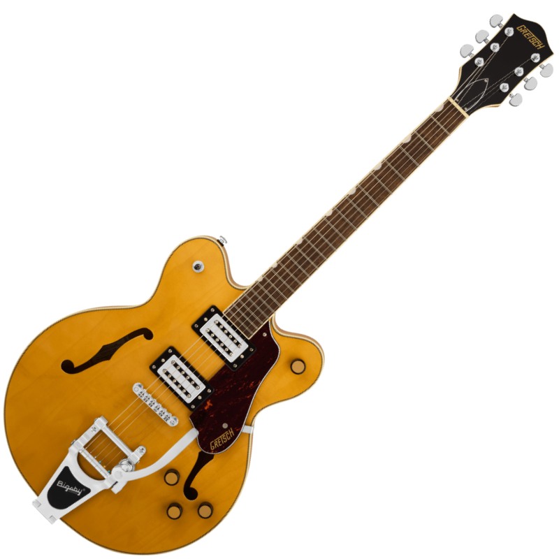 【マラソン限定♪エントリーで全商品P10倍!!】GRETSCH G2622T Streamliner Center Block Double-Cut with Bigsby, Laurel Fingerboard, Broad&rsquo;Tron BT-3S Pickups, Village Amber〈グレッチ〉｜楽器de元気