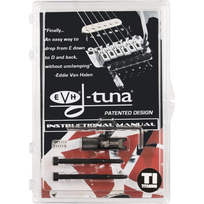【4/15～20 P5倍or10倍!(対象外あり)】EVH D-Tuna Titanium, Black Dチューナー〈エディ・ヴァン・ヘイレン〉