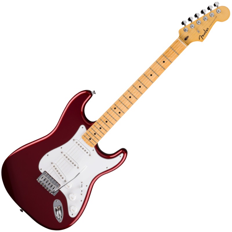 Fender Standard Stratocaster, Maple Fingerboard, White Pickguard, Candy Cola フェンダー ストラトキャスター
