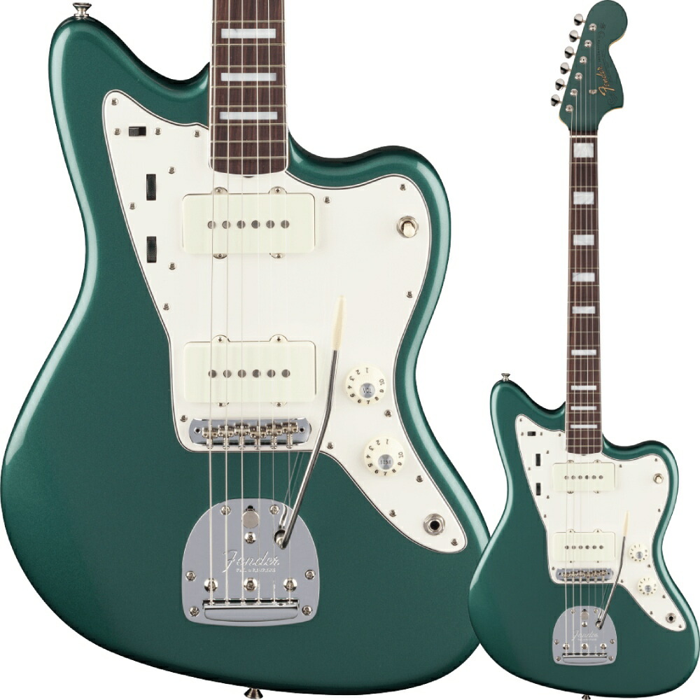 【4/15～20 P5倍or10倍!(対象外あり)】Fender American Vintage II 1966 Jazzmaster Rosewood Fingerboard Sherwood Green Metallic〈フェンダーUSAジャズマスター〉 217,800円