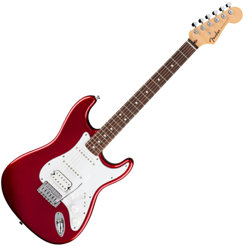 Fender Standard Stratocaster HSS, Laurel Fingerboard, White Pickguard, Candy Cola フェンダー ストラトキャスター