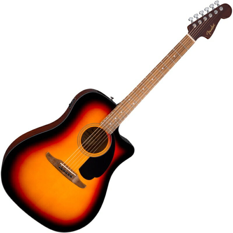 【4/5～9 P5倍or10倍!(対象外あり)】Fender California Standard Redondo CE, Spruce Top, Black Pickguard, 3-Color Sunburst エレアコ フェンダー
