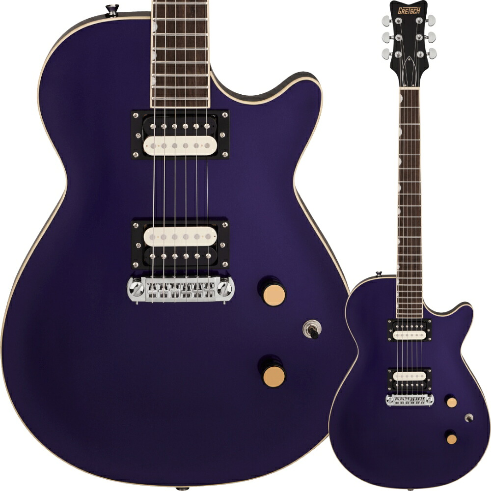 【マラソン限定♪エントリーで全商品P10倍!!】GRETSCH Streamliner Jet, Laurel Fingerboard, Nightshade Purple エレキギター グレッチ｜楽器de元気