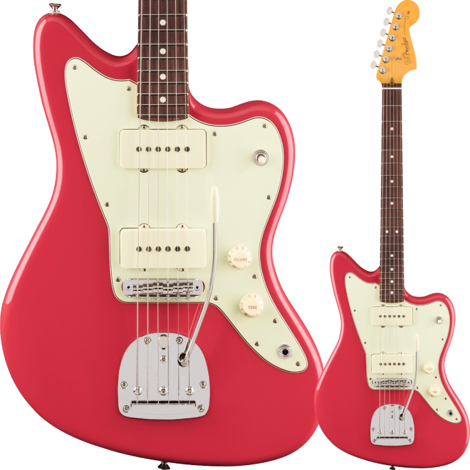 【4/15～20 P5倍or10倍!(対象外あり)】Fender American Professional Classic Jazzmaster, Rosewood Fingerboard, Faded Dakota Red フェンダーUSAジャズマスター