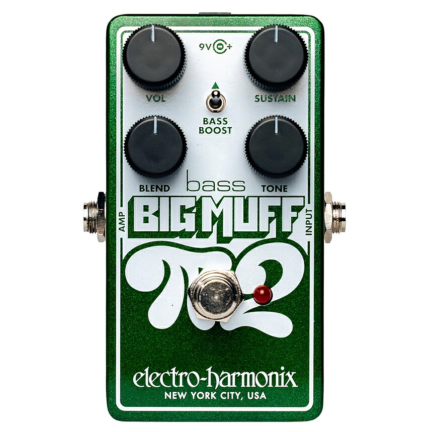 Electro Harmonix Bass Big Muff Pi 2 ベース用ファズ エレクトロハーモニクス｜楽器de元気