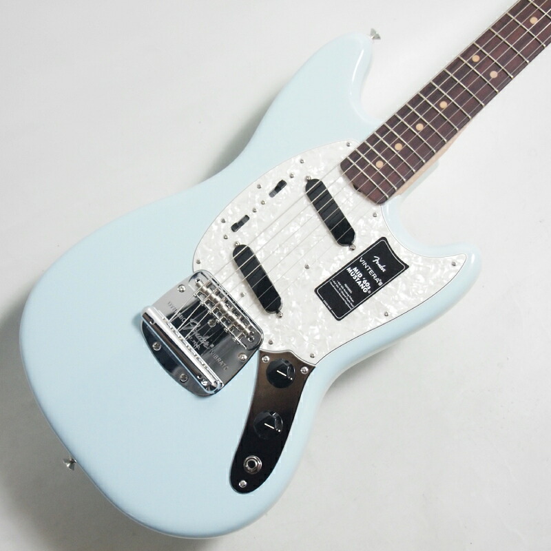 Fender Vintera III Mid '60s Mustang, Rosewood Fingerboard, Sonic Blue 2.95kg フェンダームスタング｜楽器de元気