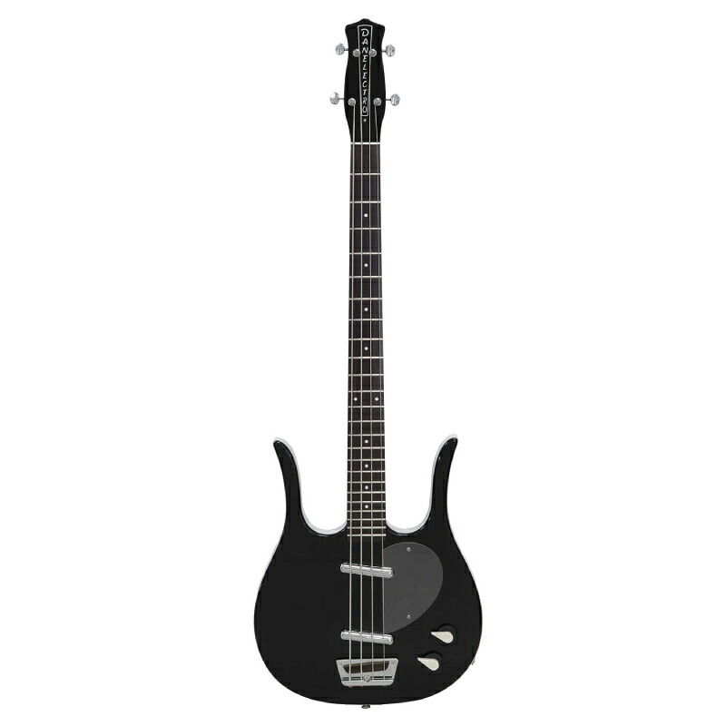 【マラソン限定♪エントリーで全商品P10倍!!】Danelectro LONGHORN BASS BLK ベース ダンエレクトロ|楽器de元気