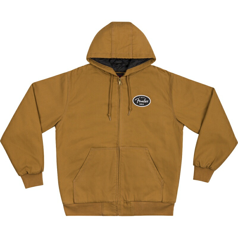 Fenderx Utility Canvas Jacket, Saddle, L大きさ 上衣 どろ除け