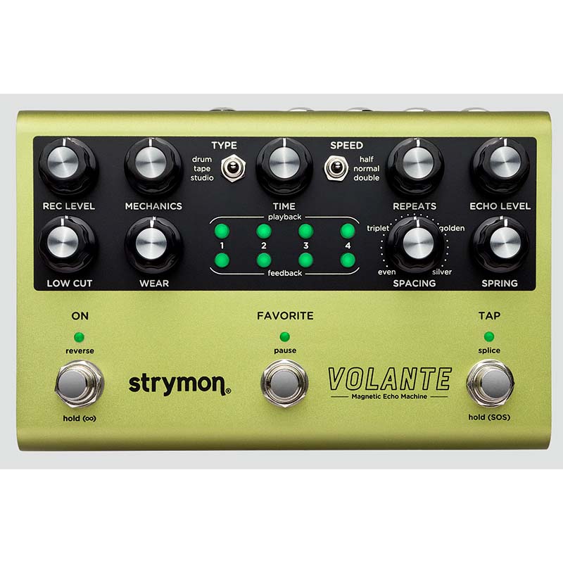 strymon VOLANTE（マグネティック・エコーマシン）〈ストライモン〉