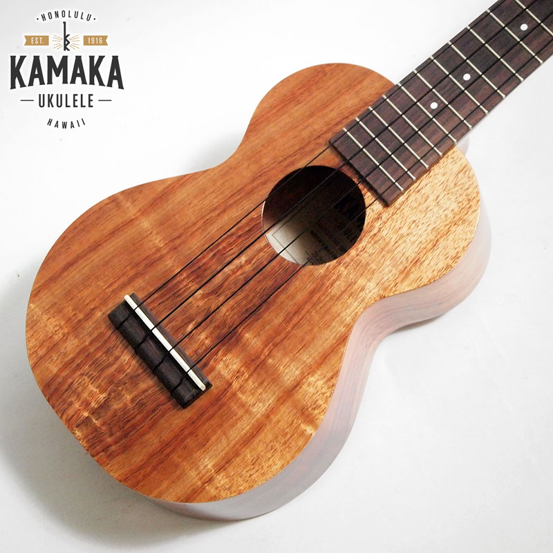 美品！Kamaka HF-1 ホワイトラベル ウクレレ ソプラノ カマカ 器材