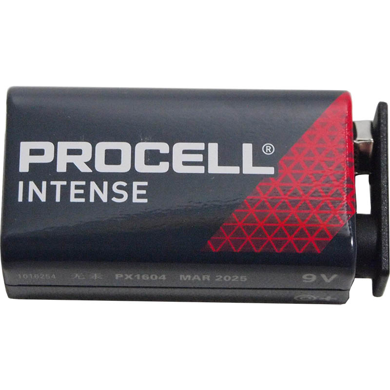 高級な Duracell Procell Intense High power 9Vアルカリ電池〈12個セット〉〈プロセル〉  plazarenaca.cl