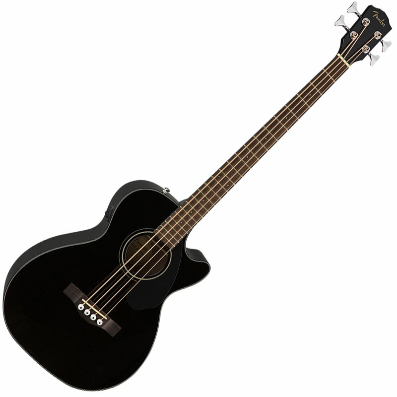 【4/5～9 P5倍or10倍!(対象外あり)】Fender CB-60SCE Bass Black エレアコベース〈フェンダー〉