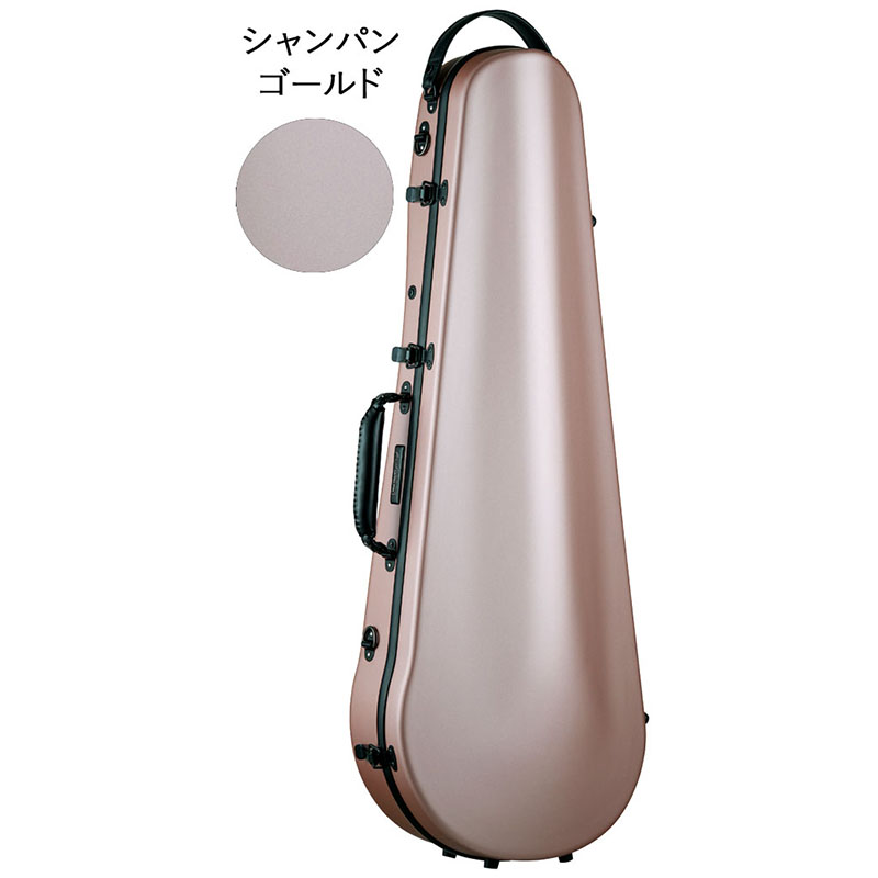 【4/5～9 P5倍or10倍!(対象外あり)】Carbon Mac CFA-2S S-CPG サテンシャンパンゴールド ビオラ用カーボンファイバー製ハードケース カーボンマック