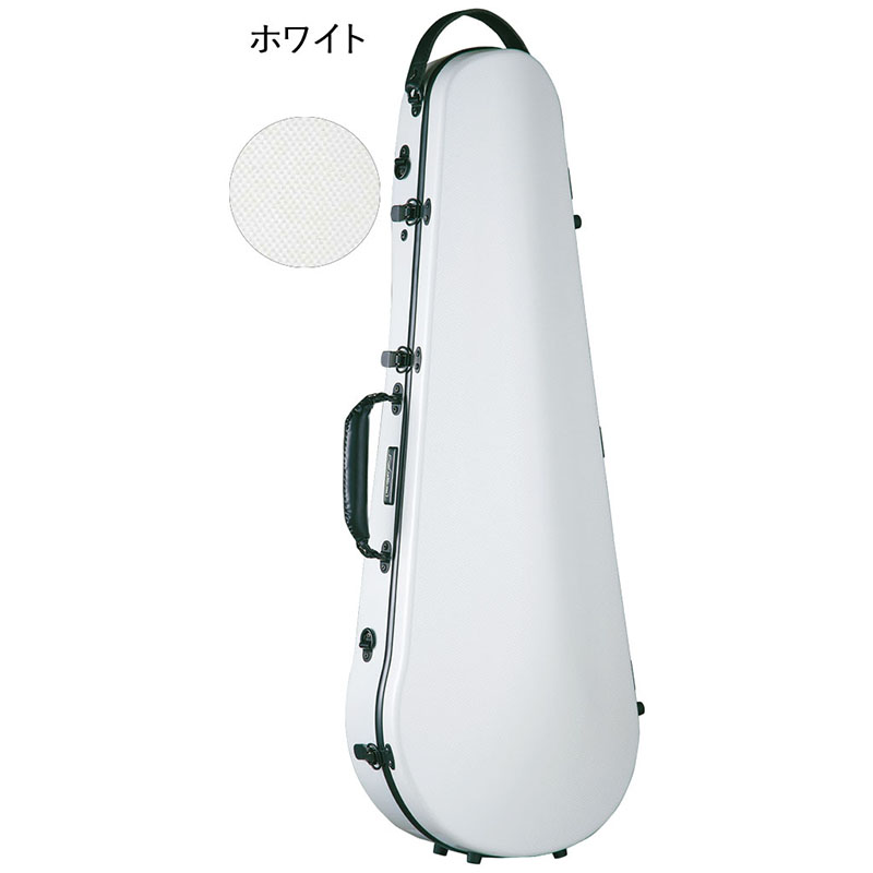 【4/5～9 P5倍or10倍!(対象外あり)】Carbon Mac CFA-2 スリム WHT ホワイト ビオラ用カーボンファイバー製ハードケース カーボンマック