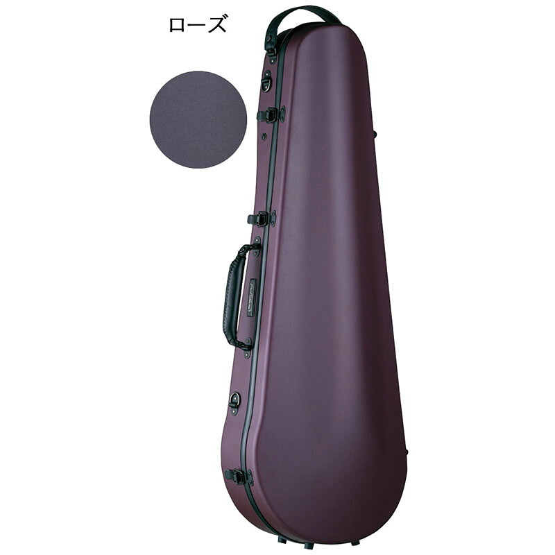 【4/5～9 P5倍or10倍!(対象外あり)】Carbon Mac CFA-2S S-ROSE サテンローズ ビオラ用カーボンファイバー製ハードケース カーボンマック