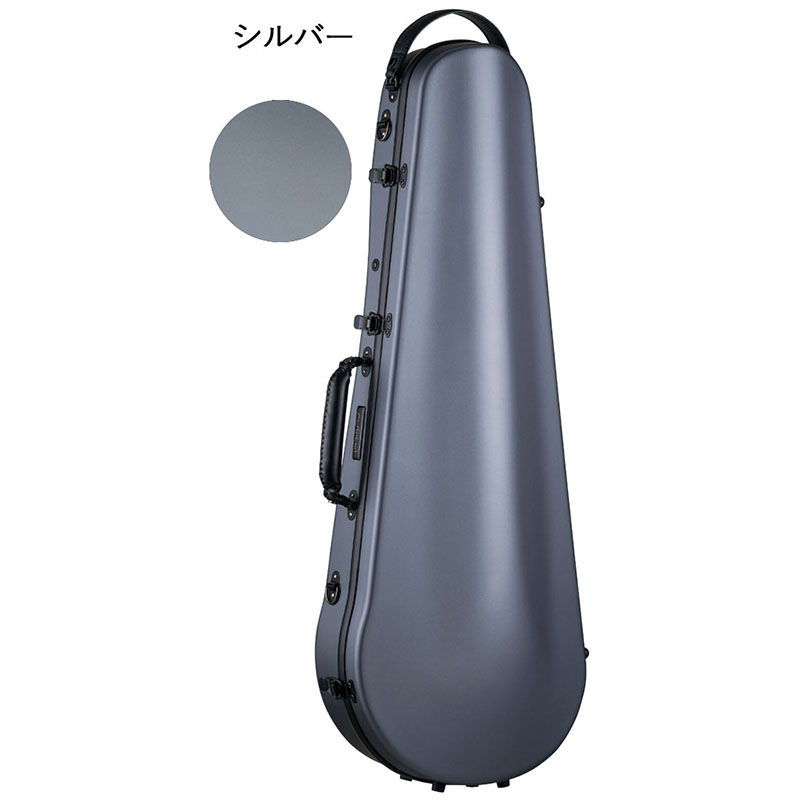 【4/5～9 P5倍or10倍!(対象外あり)】Carbon Mac CFA-2S S-SLV サテンシルバー ビオラ用カーボンファイバー製ハードケース カーボンマック