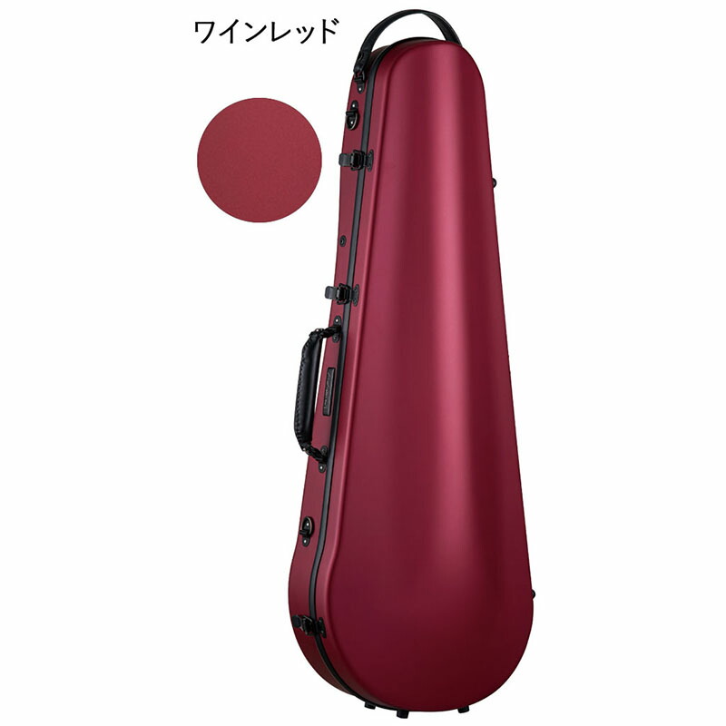 【マラソン限定♪エントリーで全商品P10倍!!】Carbon Mac CFA-2S S-WRD サテンワインレッド ビオラ用カーボンファイバー製ハードケース カーボンマック｜楽器de元気