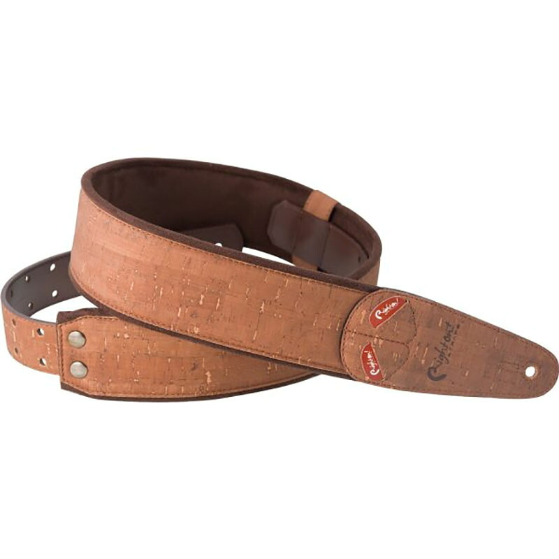 【~4/12 P5倍or10倍!(対象外あり)】Righton! STRAPS CORK Beige ギター ベース用ストラップ 〈ライトオン!ストラップス〉