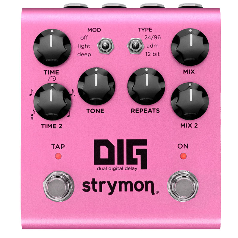 【マラソン限定♪エントリーで全商品P10倍!!】strymon DIG V2（デュアル・デジタル・ディレイ）〈ストライモン〉｜楽器de元気
