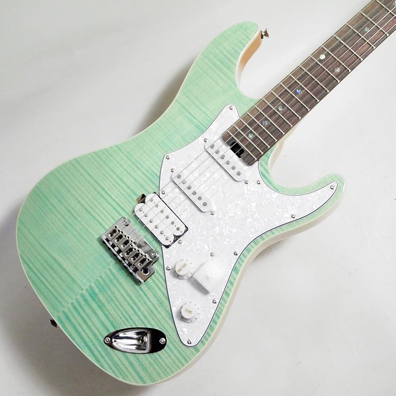 【マラソン限定♪エントリーで全商品P10倍!!】ARIA PRO II 714-AE200 OPGR (Opal Green) エレキギター〈アリアプロII〉|楽器de元気