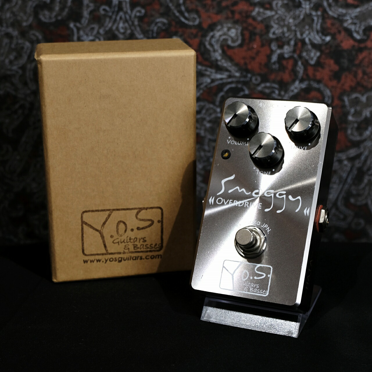 Y.O.S.ギター工房 Smoggy Overdrive オーバードライブ【現物画像】