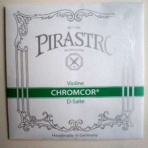 【メール便可】[PIRASTRO CHROMCOR]ピラストロ　クロムコア　バイオリン弦　4G　バラ弦 [4/4～1/32]