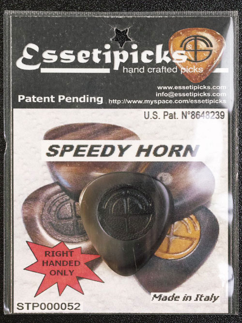 【メール便可】Essetipicks エッセティピックス ピック Speedy Horn　スピーディホーン　高級｜楽器の森