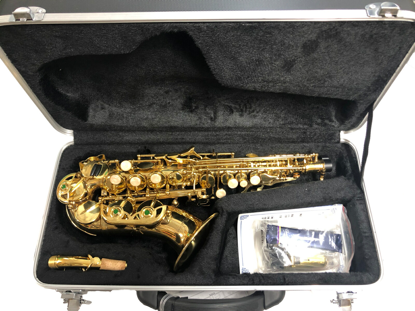 Antigua アンティグア Soprano Eldon エルドン 管楽器 Saxophone Curved カーブドソプラノサックス