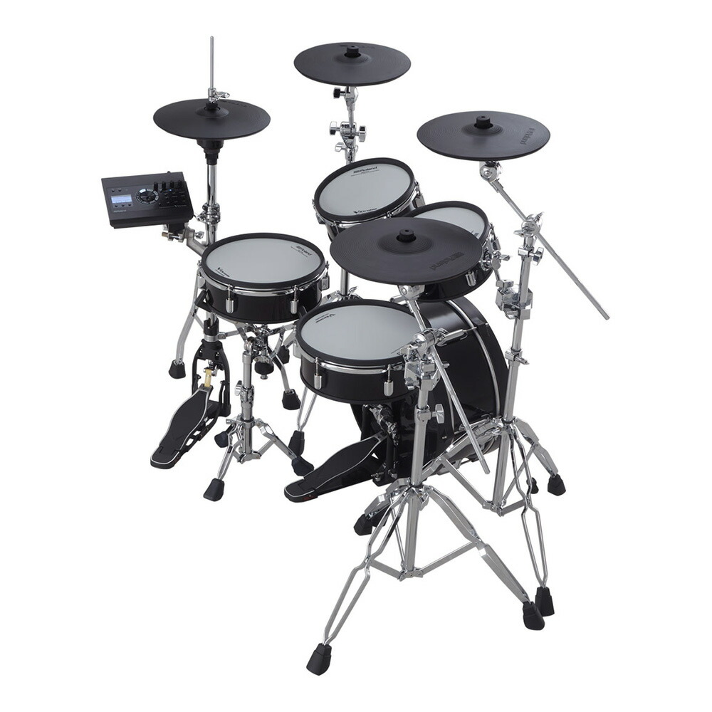 Roland ローランド Vad306 V Drums Acoustic Design Basic揃い Twinペダル アンプ 電子膜鳴楽器 エレドラ ドラムセット アコースティックドラム 棲家録 録る 演芸 Pando Es