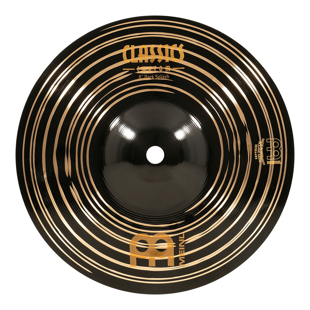 Meinl マイネル Classics Custom Dark スプラッシュシンバル 8\