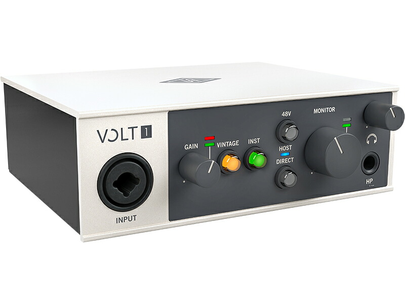 Universal Audio ユニバーサル オーディオ Volt 1 USB Audio Interface オーディオインターフェイス DAW DTM｜ワタナベ楽器　ＳＨＯＰ