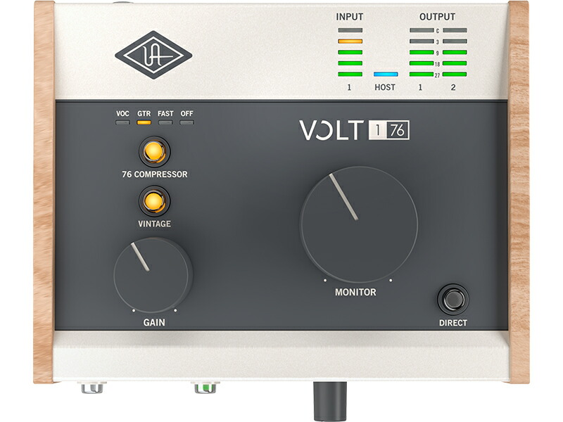 楽天市場】Universal Audio Volt 176 USB Recording Studio【DTM