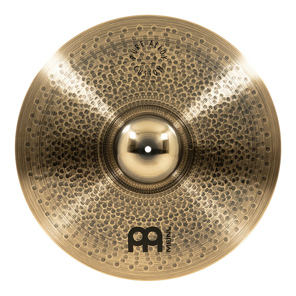 Meinl マイネル Pure Alloy Custom Series ライドシンバル 22\